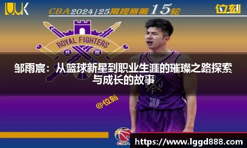 邹雨宸：从篮球新星到职业生涯的璀璨之路探索与成长的故事